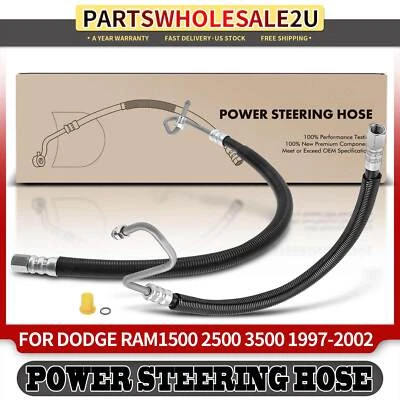 2x Conjunto de manguera de presión de dirección asistida para Dodge Ram 1500 2500 3500 con Hydroboost Foto 1 de 4