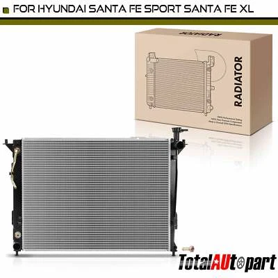 Radiador para Hyundai Santa Fe 10-18 Sport Santa Fe XL Kia Sorento transmisión automática. Foto 1 de 4