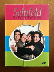 SEINFELD SPECIAL EDITION DVD 32 DISCS BOXSET SEASONS 1-9 REGION 1, 2 & 3 - Picture 1 of 10