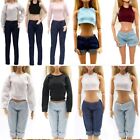 11.5" Leather Pants Shorts Clothes Accessories Dolls Trousers Doll Coats Jeans