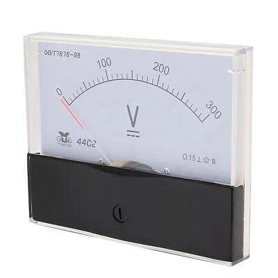Analog Voltmeter Meter Voltmeter DC 0-300 V Messbereich 44C2 - Bild 1 von 3