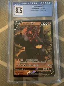 Pokemon Vivid Voltage Coalossal V CGC 8.5 Holo 098/185 - Picture 1 of 2