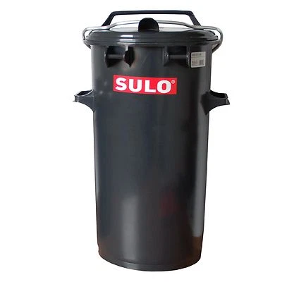 Sulo Mülltonne 50L mit Bügel - grau/anthrazit Abfall, Tonne, Behälter Mülleimer  - Bild 1 von 4