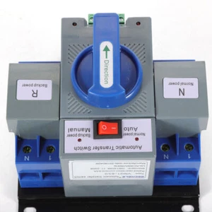 Interruttore di Trasferimento Automatico 63A 2P ATS Doppia Potenza per Interruttore Cambio Generatore - Foto 1 di 16