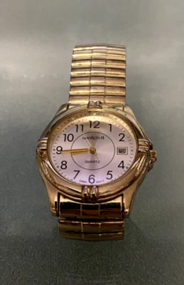 Watch It Advance EZC78615W Cuarzo Hombre Fecha Reloj Funciona NECESITA BATERÍA Foto 1 de 3