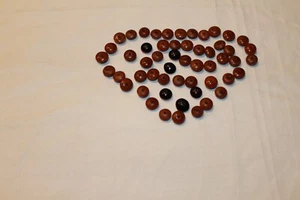 Cuentas de oración antiguas raras de ámbar báltico 50 cuentas - Imagen 1 de 12