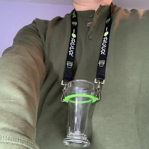 Brew Caddy “I Hop Beer” Beer Tasting Glass Holder for the Beer Lover - Picture 1 of 7