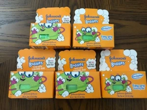 5 JOHNSON'S Buddies Easy-Grip Suding Bath Bar - Difficile da trovare - Nuovo in confezione - Foto 1 di 4