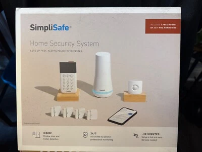 SimpliSafe Home Security System NIB - Image 1 of 4