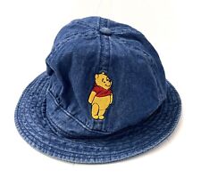 Disneyland Resorts Bucket Hat * Winnie The Pooh * Embroidered Denim
