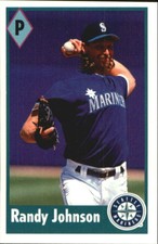 1995 (MARINERS) Panini Stickers #16 Randy Johnson