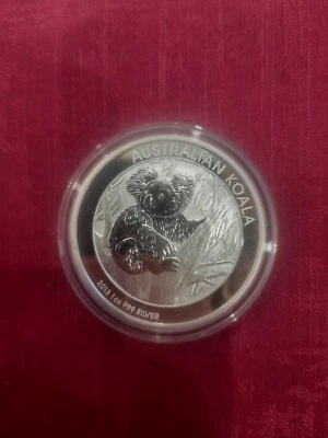 Australia 2013 - 1 Troy Oz. Silver 1 Dollar - Koala - Unc & Sealed - Imagen 1 de 2