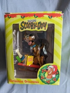 Trevco Scooby-Doo on Sled Hanging Ornament Hanna Barbera Carton Network NEW NIB - Picture 1 of 3