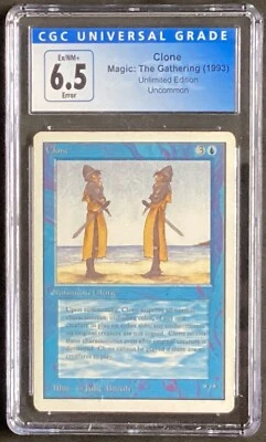 MTG Magic MISPRINT Misalignment FACTORY ERROR Unlimited Edition Clone CGC 1993 - Image 1 of 2