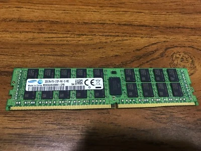 SAMSUNG M393A4K40BB0-CPB  32GB (1X32GB) 2RX4 PC4-2133P DDR4 SEVER MEMORY - Image 1 of 2