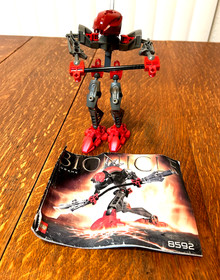 Lego Bionicle 8592 Rahkshi Turahk with Manual NO BOX NO WEAPONS