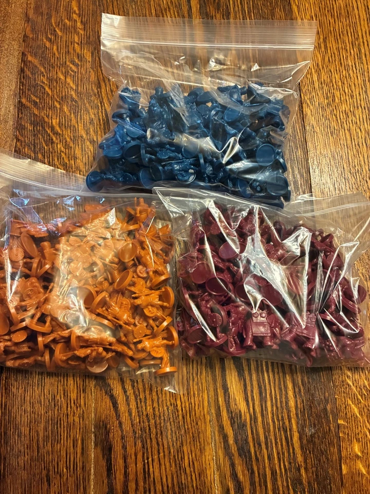 Juego de mesa Risk Godstorm Avalon Hill repuestos-azul-naranja-marrón Foto 1 de 1