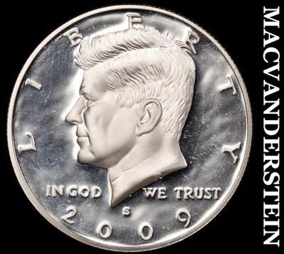 2009-S Silver Kennedy Half Dollar - Choice Gem Proof  Lustrous  #F7684 - Image 1 of 2
