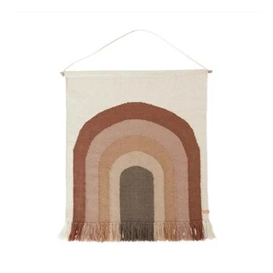 OYOY LIVING RAINBOW WOOL WALL RUG/ WALL ART/ WALL HANGING - Picture 1 of 9