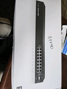 Ubiquiti Networks EdgeSwitch 16 ES-16-150W Poe Switch with Power Cord - Picture 1 of 3