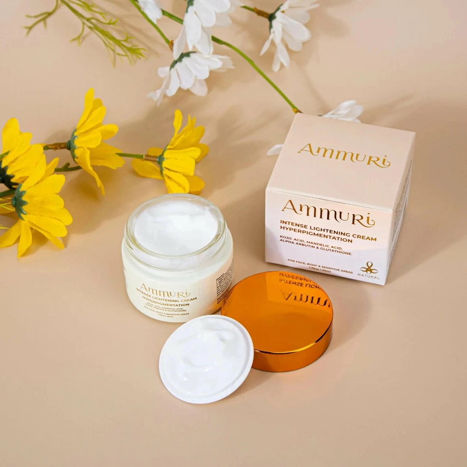 Crema aclaradora intensa de la piel Ammuri Beauty para manchas oscuras Foto 1 de 4