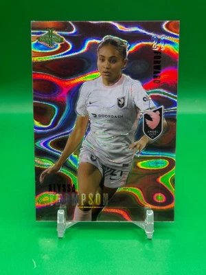 2023 PARKSIDE NWSL VOLUME 2 ALYSSA THOMPSON RC #12 PACIFIC ROOKIE CLASS /99 - Image 1 of 2