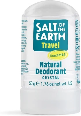 Salt of the Earth - Travel Sized Natural Deodorant Crysta,l - Fragrance Free, Ve