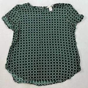 H & M Womens Short Sleeve Blouse Size 8 - Picture 1 of 5