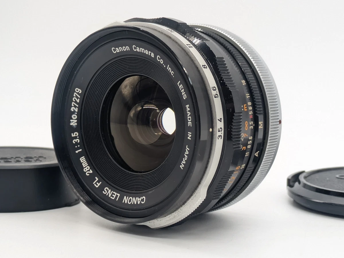 Canon FL 28mm Focal Camera Lenses for sale | eBay