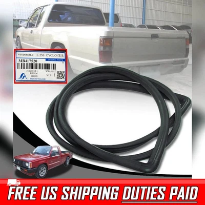 Sello de goma para parabrisas trasero para Mitsubishi Dodge Ram 50 L200 87-96 Foto 1 de 4