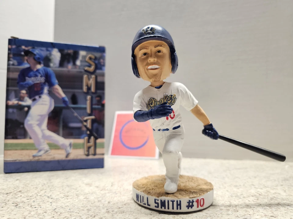 Will Smith Rancho Cucamonga Quakes MiLB Dodgers MLB 2022 SGA Bobblehead NIB - Image 1 of 4