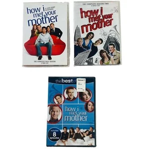 How I Met Your Mother Comedy TV Series DVDs (1st Season, 2nd Season & Best of) - Picture 1 of 4