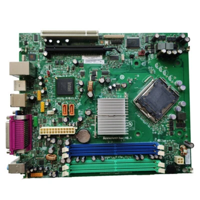 For Lenovo ThinkCentre M57p L-IQ35 Motherboard LGA775 DDR2 BTX Mainboard 46R8635 - Image 1 of 4