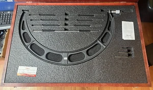 Preowed Starrett 224.1MERLZ Set micrometri incudine intercambiabili 400-500 mm, 224 m - Foto 1 di 15