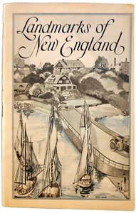 1929 Landmarks Of New England Book Lynn Massachusetts Home Of Lydia E Pinkham - Picture 1 of 6