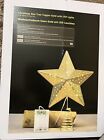 Kpcb Tech Christmas Tree Toppers Star Gold Pre-Lit With 25 Led Lights...