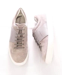 $750 SALVATORE FERRAGAMO - *RAMBLAS* White/Gray Gancini Sneaker - 7 M US - Picture 1 of 9