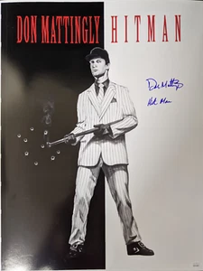 Foto firmata Don Mattently 16x20 e scritta "Hit Man" SCARFACE LIMITED JSA - Foto 1 di 5