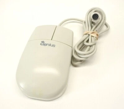 MOUSE GENIUS EasyMouse 2-BUTTON PS/2 PS2 fsugmze3 - Bild 1 von 2