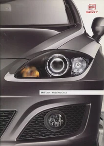 CAR BROCHURE - SEAT LEON - MARCH 2011 (INCLUDES LEON CUPRA R) - Picture 1 of 1