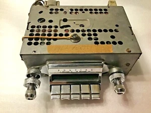 1962 Pontiac Delco AM Push Button Radio used original condition Part # 5773378 - Picture 1 of 7