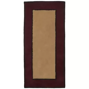 Contemporary II Berry Wool Hearth Rug, Rectangular - Picture 1 of 8