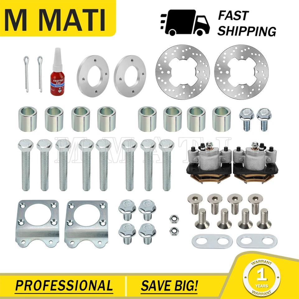 Kit de conversión de freno de disco delantero para Honda Foreman 400 450 Foreman Rubicon 500 Foto 1 de 4