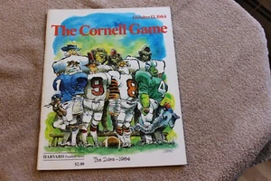 1984 (Oct. 13) Cornell v Harvard college football program - Picture 1 of 3