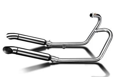 Silenciadores Delkevic 2-2 Escape Acero 16" Punta Corte Corte Corte Triumph Bonneville 17-20 Foto 1 de 3