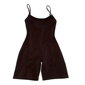 Los Angeles Apparel Spaghetti Marrone Cioccolato Scoopback Biketard Donna Small S - Foto 1 di 10