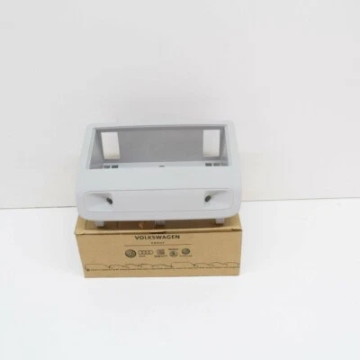 NEW GENUINE VOLKSWAGEN AMAROK INTERIOR HEADLINER HOLDER FRAME CONSOLE PEARL GREY - Image 1 of 4