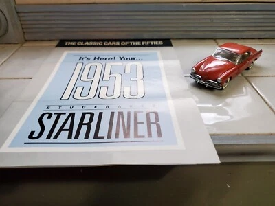 Franklin Mint 1/43 Studebaker Starliner with flyer - Image 1 of 4