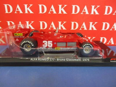 Die cast 1/24 Modellino Auto F1 Alfa Romeo 177 1979 B. Giacomelli - Immagine 1 di 4