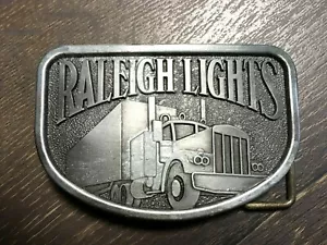 Vintage Raleigh Lights with Truck Buckle Gürtelschnalle (123) - Bild 1 von 1